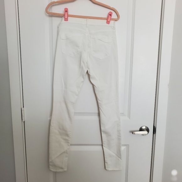 EXPRESS WHITE JEANS SIZE 0 - Picture 5 of 5